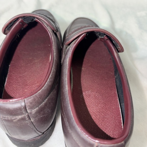 Vtg Dark‎ Brown Goodyear Leather Loafers 9 Comfort Slip On Moc Toe Braided 80s main image 4